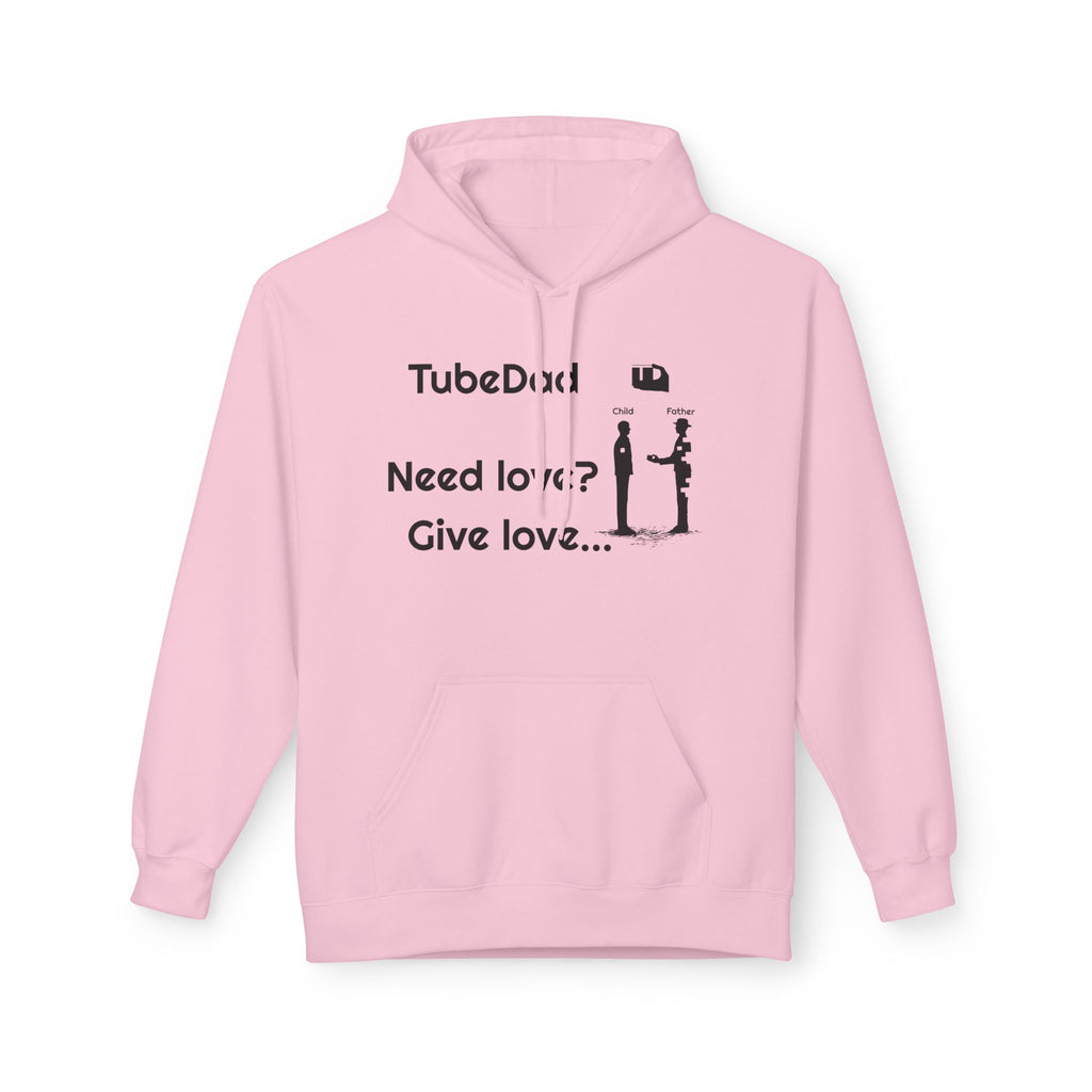 Love Giving Hoodie — "Need love? Give love... / It's better to give...than to receive"