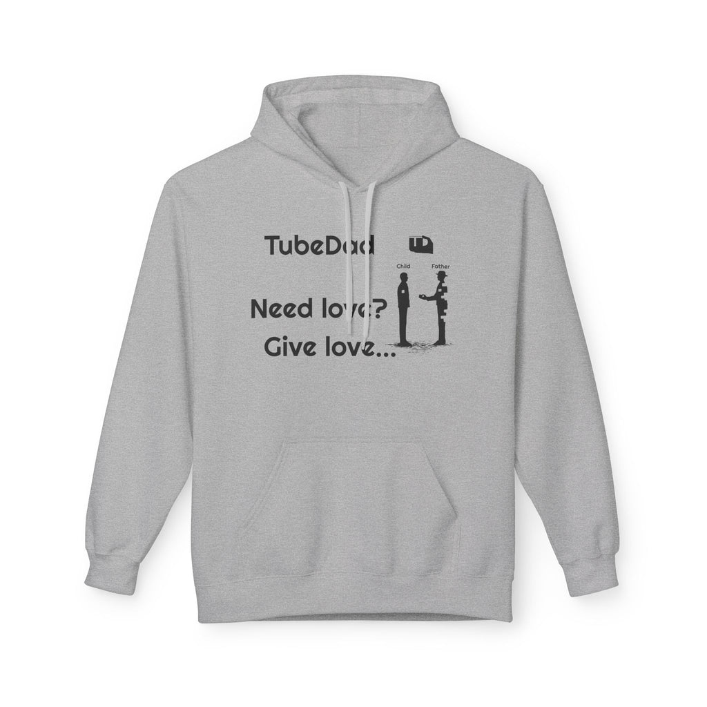Love Giving Hoodie — "Need love? Give love... / It's better to give...than to receive"