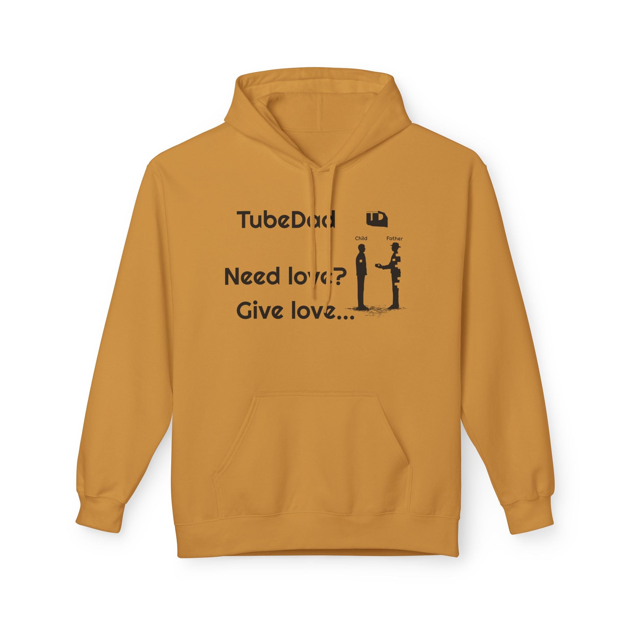 Love Giving Hoodie — "Need love? Give love... / It's better to give...than to receive"