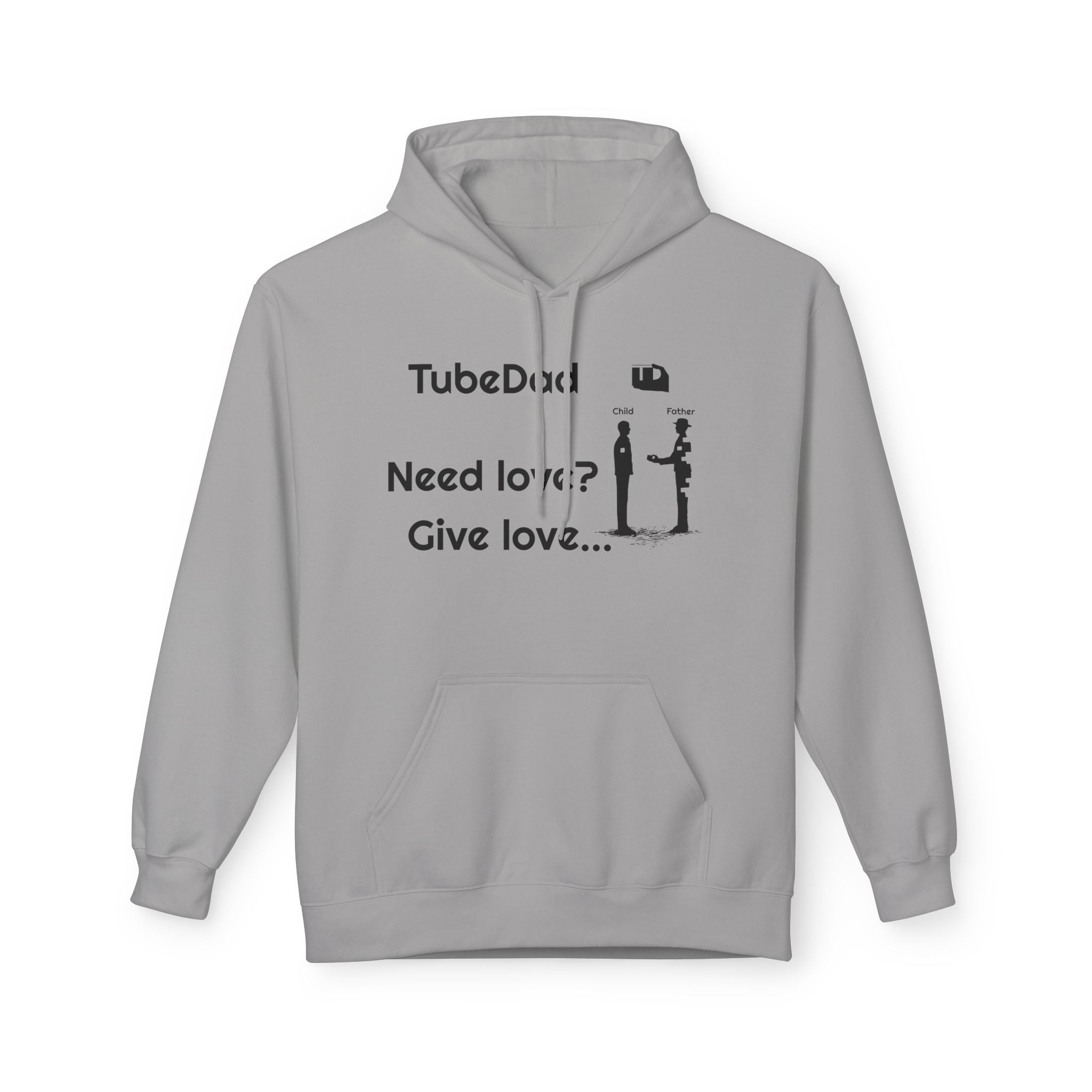Love Giving Hoodie — "Need love? Give love... / It's better to give...than to receive"
